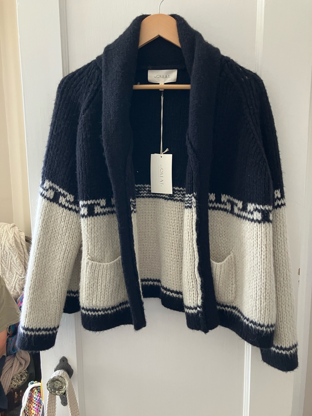 The GREAT. Cardigan NWT